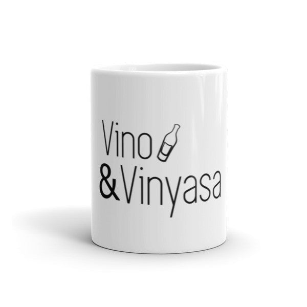 Vino and Vinyasa Mug