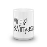 Vino and Vinyasa Mug